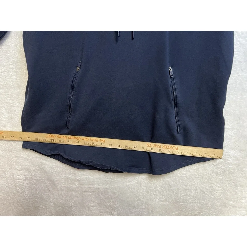 Baseballism Ken Griffey Jr #24 Hoodie Men's 3XL Gray Navy Mariners Full Zip